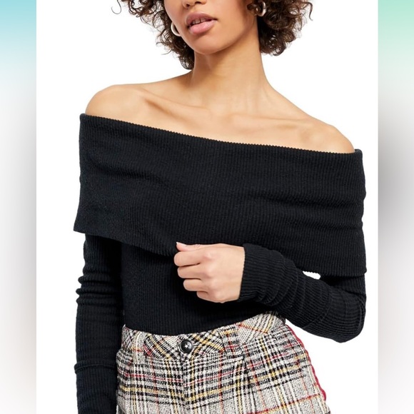 We The Free Sweaters - We The Free - Free People Snowbunny Long Sleeve - Black - Size S - Gently Used